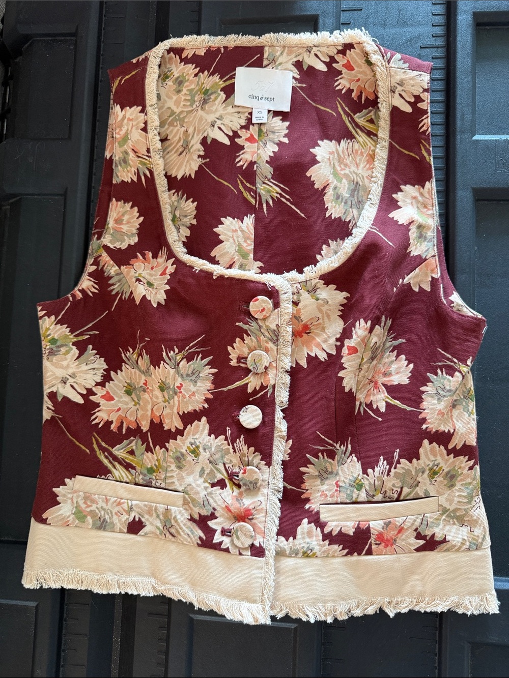 Cinq a sept Rowena vest